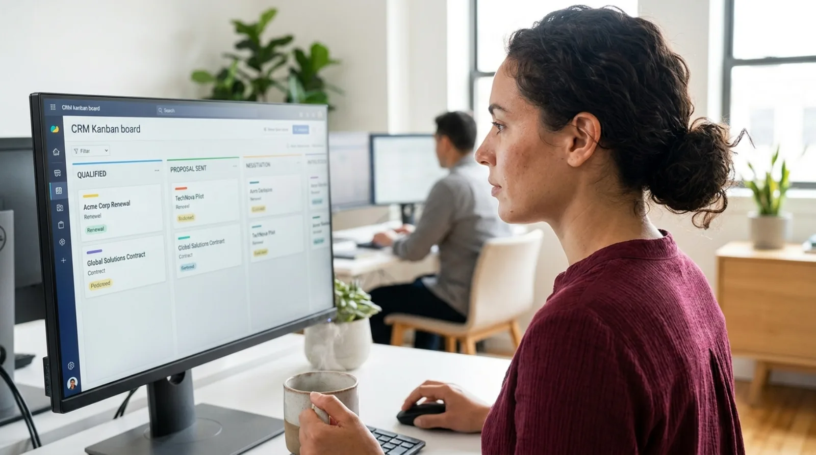 AI Sales & CRM Automation services offered by SBEC